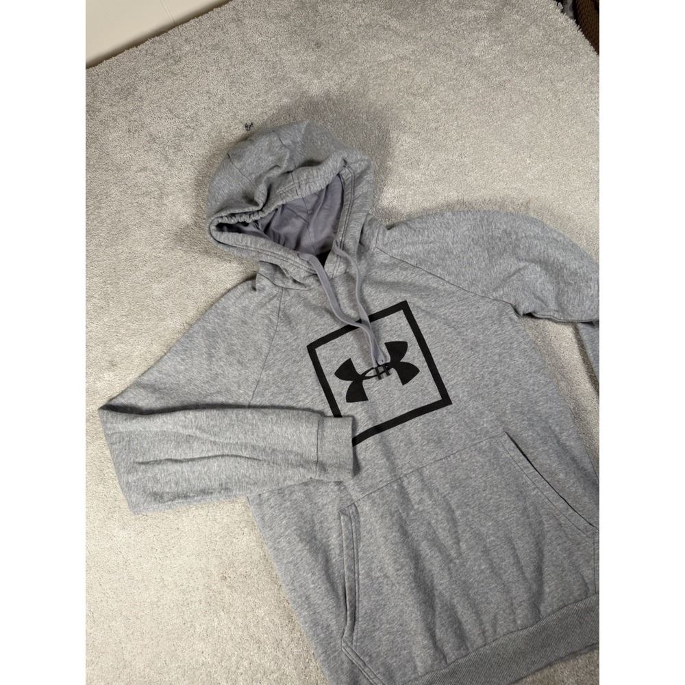 Under Armour Loose Fit Rival Fleece Big Logo Hoodie Mens Size‎ Small